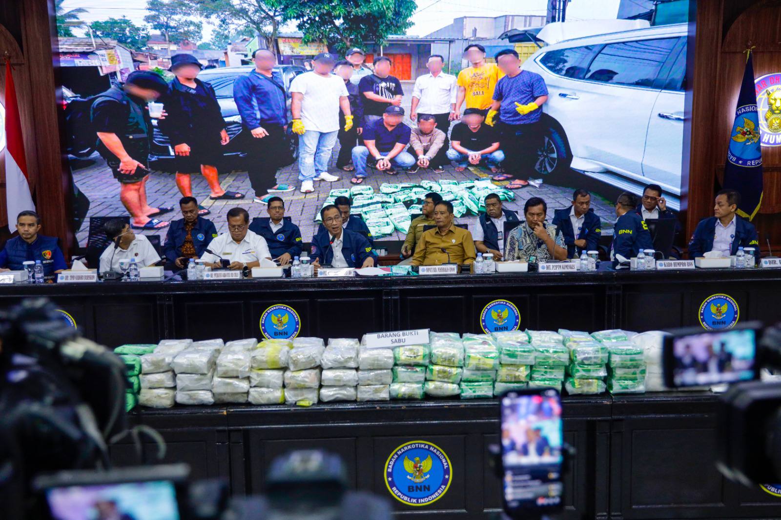 BNN Ungkap Sejumlah Kasus Narkotika di Berbagai Wilayah Indonesia, 31 Tersangka Diamankan