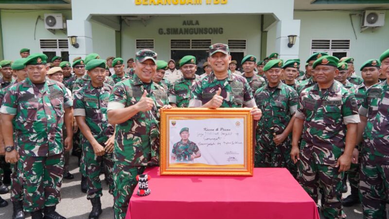 Pangdam I/BB Tekankan kepada Personil Bekangdam l/BB Pentingnya Profesionalisme, Disiplin, dan Loyalitas