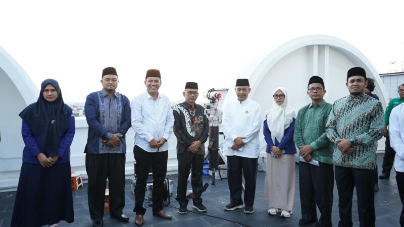 Hilal Sudah Wujud di Sumut, 1 Zulhijjah 1447 H Jatuh pada 18 Mei 2026