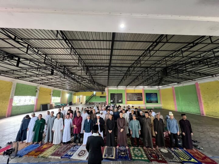 LRPPN Bhayangkara Indonesia Gelar Sholat Id dan Penyembelihan Hewan Kurban di Medan Helvetia
