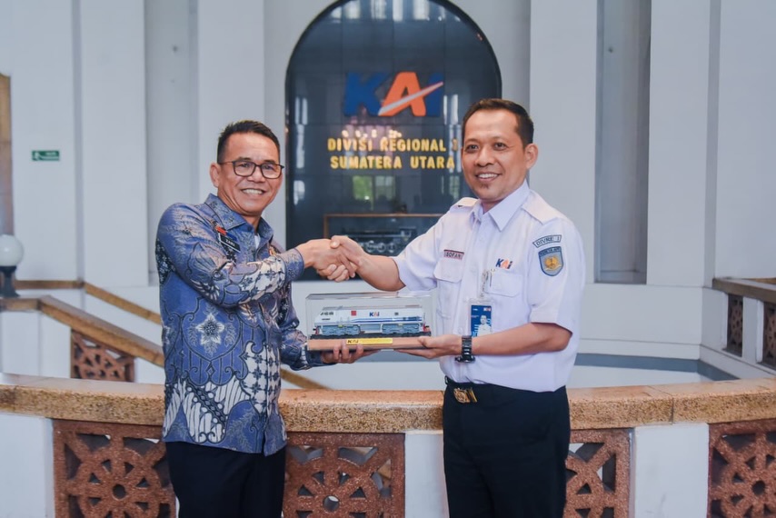 Wakil Wali Kota Medan Bangun Sinergi dengan PT KAI, Fokus Benahi Drainase dan Permasalahan Rel di Belawan