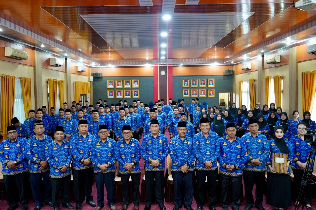 CPNS Formasi 2024 Dilantik, Kakanwil Kemenagsu: Kerja Integritas, Disiplin, Profesional, dan Junjung