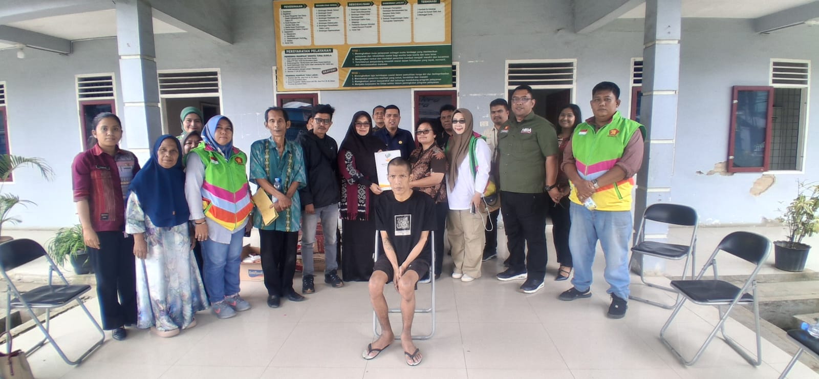 KOJIRA Sumut dan Kemensos RI Antar ODGJ Eks Pasung ke Panti Sosial Berastagi, Bupati Karo Berikan Bantuan Sembako.