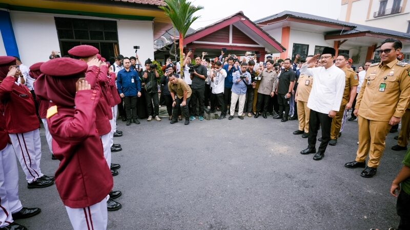 Open House SRMP 2 Medan, Gus Ipul Ajak Masyarakat Lihat Langsung Sekolah Rakyat