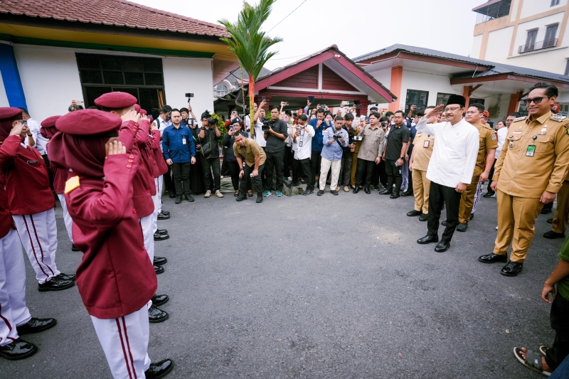 Open House SRMP 2 Medan, Gus Ipul Ajak Masyarakat Lihat Langsung Sekolah Rakyat