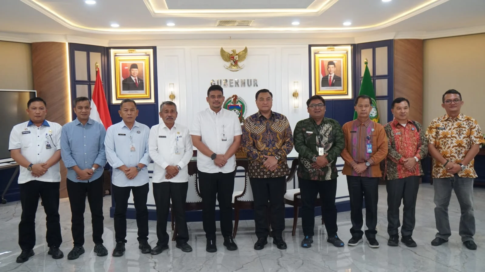 Perkuat Sinergi P4GN, Kepala BNNP Sumatera Utara Lakukan Audensi dan Koordinasi dengan Gubernur Sumatera Utara