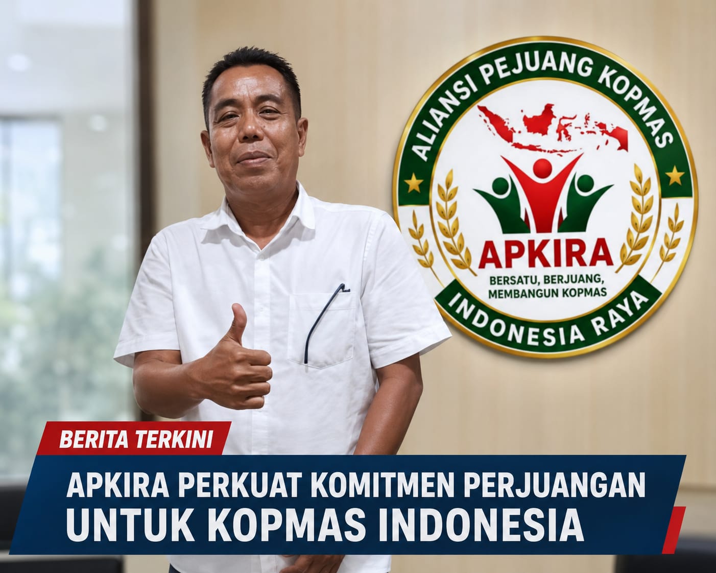 Lembaga APKIRA Siapkan Model Koperasi Unggul di Sumut Menuju Indonesia Emas 2045