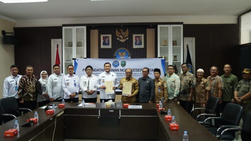 Wali Kota Padangsidimpuan dan Kepala BNNP Sumut Teken Kerja Sama Pembentukan ULT P4GN, Perkuat Perang Melawan Narkoba