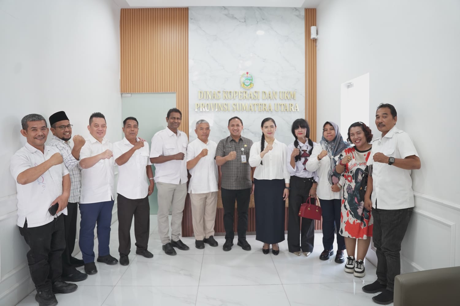 Ketua Koperasi CAKRA Bunda Yin dan Pengurus, Audiensi Bersama Dinas UKM & Koperasi Pemprov Sumut