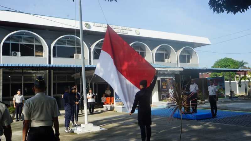 Semangat Kebangsaan, Kanwil Ditjenpas Sumut Gelar Upacara Hari Lahir Pancasila 2026