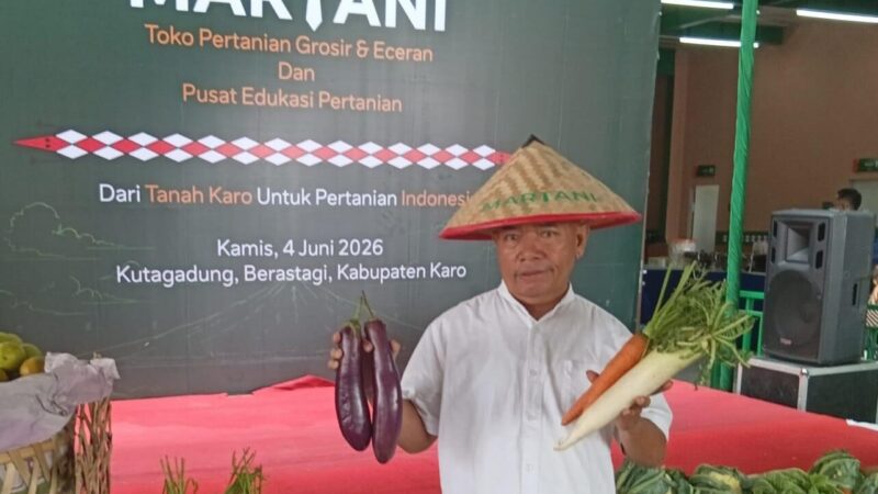 Wakil Ketua Gerindra Sumut Apresiasi Martani Sebagai Implementasi Konkret Majukan Pertanian Karo