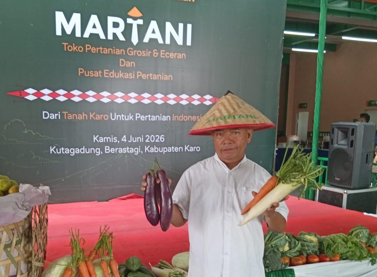 Wakil Ketua Gerindra Sumut Apresiasi Martani Sebagai Implementasi Konkret Majukan Pertanian Karo