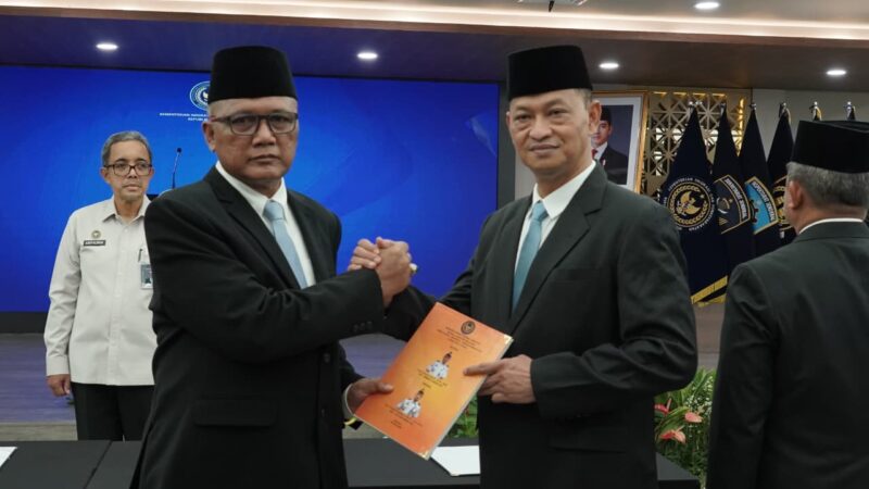 Dari Yudi Suseno untuk Jalu Yuswa Panjang, Estafet Kepemimpinan Kanwil Ditjenpas Sumut Resmi Bergulir