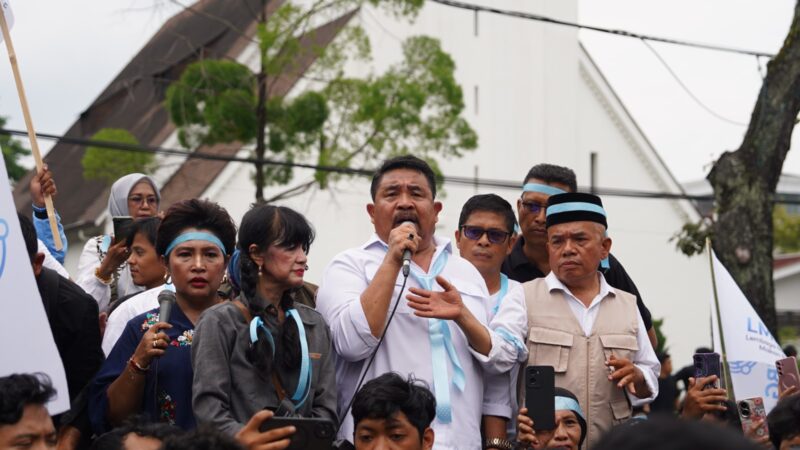 Sampaikan Petisi Kepada Presiden, Haji Suratman Pimpin Aksi Damai Dukungan MBG Dilanjutkan