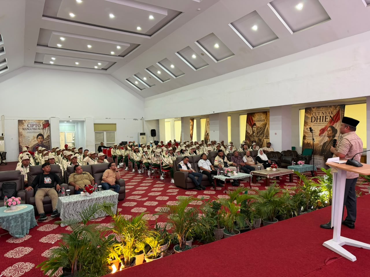 Sugiat Santoso Ajak Petani Tingkatkan Kapasitas dan Daya Saing pada Diklat Tani Merdeka Indonesia Angkatan IV Sumut–Aceh