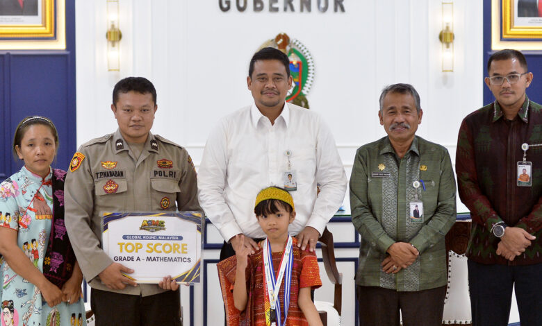 Gubernur Bobby Nasution Undang Siswa Juara Olimpiade Matematika, Beri Beasiswa hingga Tablet Belajar