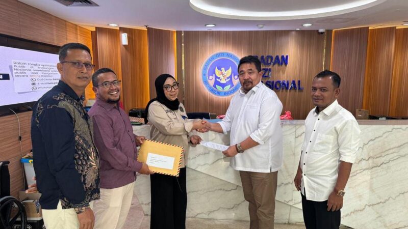 Haji Suratman Antar Langsung Petisi Rakyat Sumut Untuk Presiden Prabowo ke BGN RI