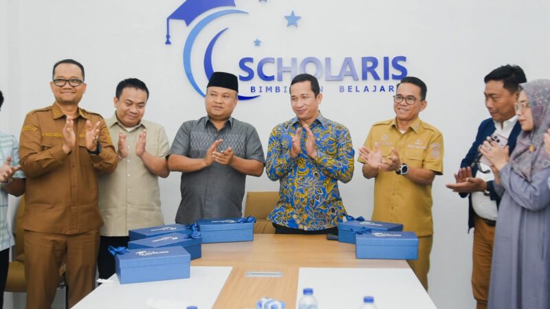 Dihadiri Sejumlah Tokob ,Bimbel Scholaris Gelar Syukuran Gedung Baru Di Medan