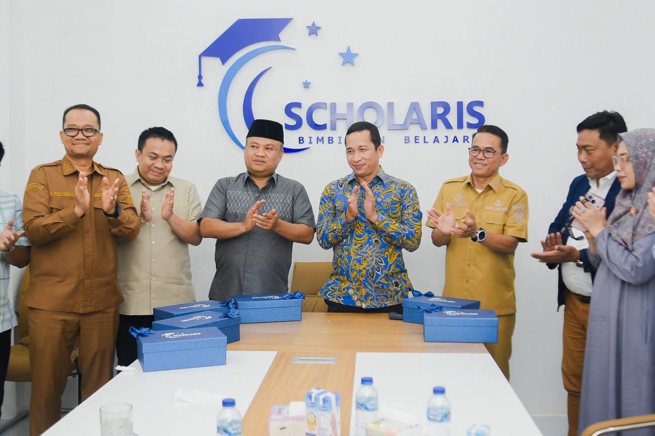 Dihadiri Sejumlah Tokob ,Bimbel Scholaris Gelar Syukuran Gedung Baru Di Medan