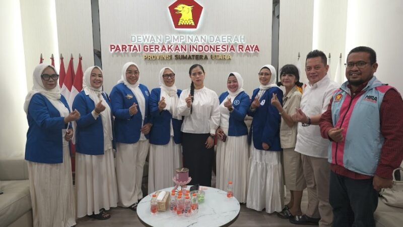 Gerindra dan IWAPI Sumut Punya Kesamaan Dampingi Perempuan Indonesia