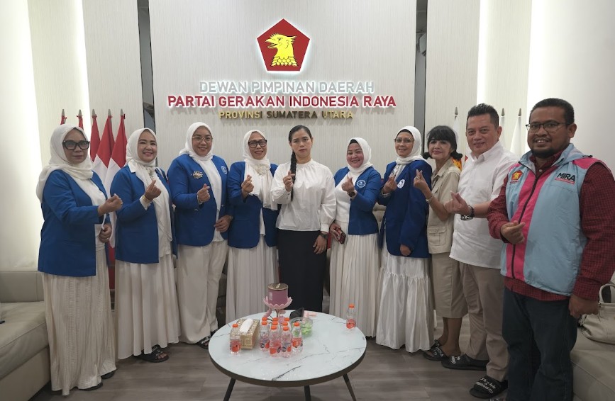 Gerindra dan IWAPI Sumut Punya Kesamaan Dampingi Perempuan Indonesia