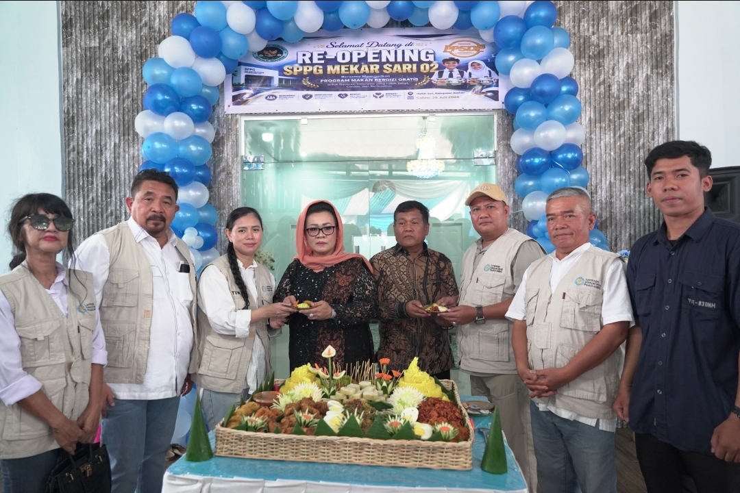 DPP LMP MBG Monitoring Re-Opening Dapur MBG Mekar Sari Asahan, Perkuat Komitmen Sukseskan Program Makan Bergizi Gratis