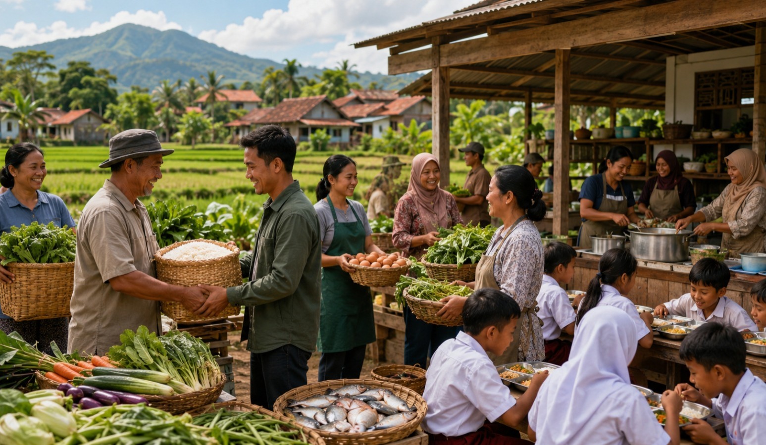 MBG dan KDMP Bukan untuk Korporasi Besar, tetapi Menghidupkan Ekonomi Lokal
