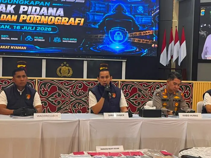 Polda Sumut Bongkar Sindikat Penipuan Online, Empat Pelaku Ditangkap usai Tipu Warga Medan Rp31 Juta