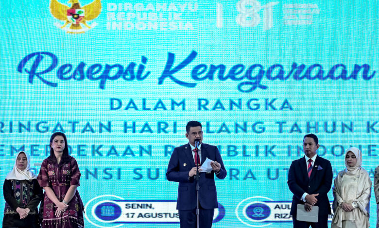 Gubernur Bobby Nasution: Kemerdekaan Harus Diisi Kerja Nyata dan Kolaborasi Menuju Indonesia Emas 2045