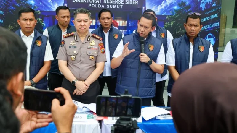 Diduga Libatkan WN Pakistan dan India, Polda Sumut Bongkar Sindikat Scamming Internasional Markas di Apartemen Podomoro