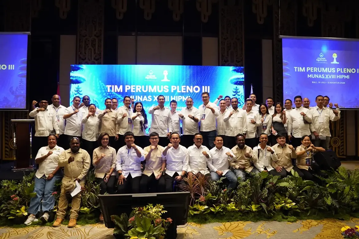 Pleno III Tim Perumus Munas XVIII HIPMI Sukses Digelar di Bali, Ade Jona Prasetyo Tegaskan HIPMI Siap Jadi Motor Penggerak Ekonomi Nasional