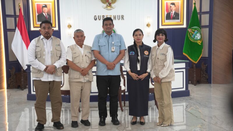 LMP MBG Audiensi dengan Gubernur Bobby Nasution, Siap Bersinergi Sukseskan Program Makan Bergizi Gratis di Sumatera Utara
