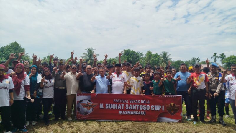 Festival Sepakbola Sugiat Santoso Cup Digelar di Langkat untuk Sambut HUT RI