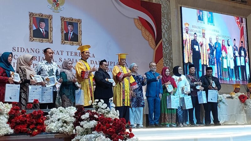 UNPAB Wisuda ke 76, Rektor UNPAB Prof. Isa Indrawan Terpilih Jadi Mentor Rektor Nasional