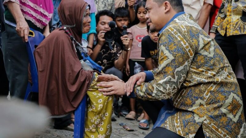 Gubernur Ambil Alih Perbaikan Rumah Warga Medan yang Rusak Diterjang Puting Beliung