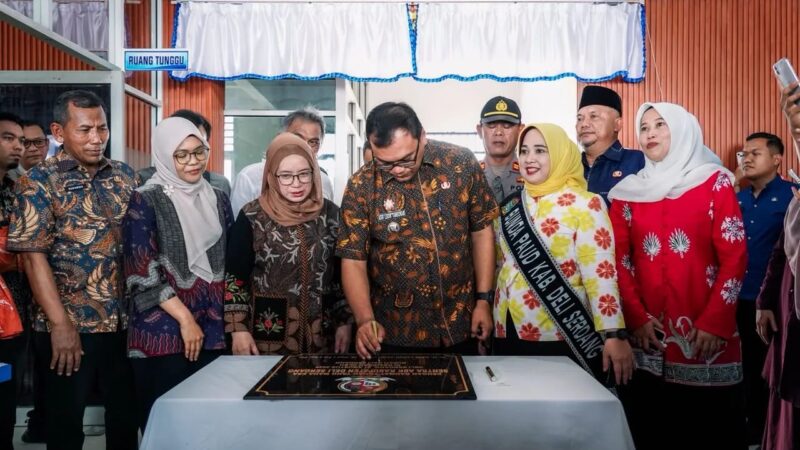 Sentra ABK Deli Serdang Diresmikan di Lahan Eks Puskesmas
