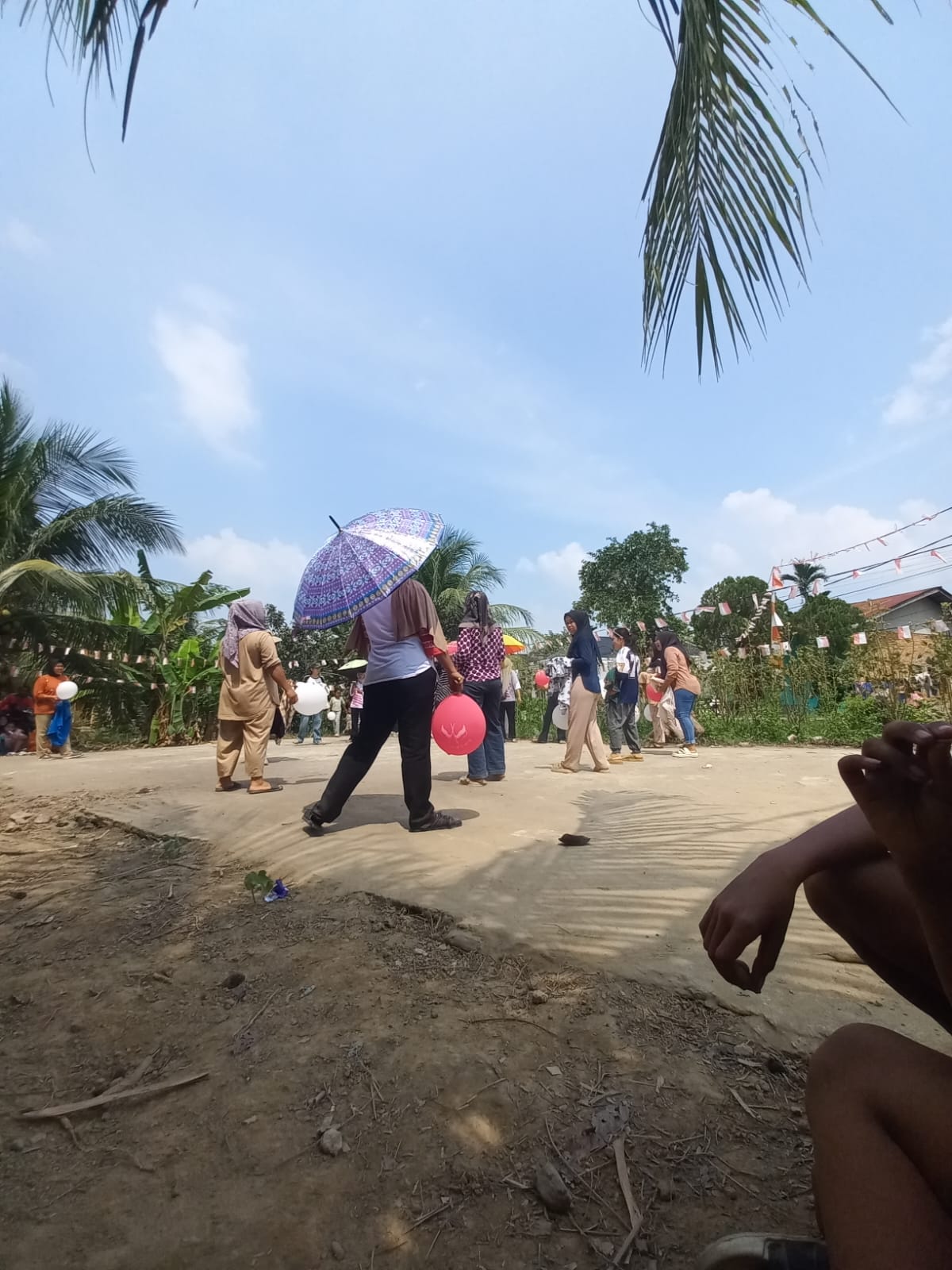 Warga Desa Muka Paya Hinai Langkat Rayakan HUT RI Dengan Meriah