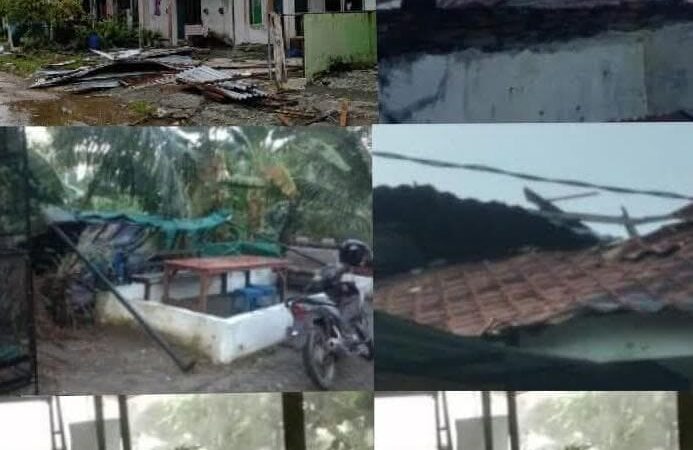 Pemkab Deli Serdang Lakukan Pendataan Warga Korban Puting Beliung di Tanjung Anom