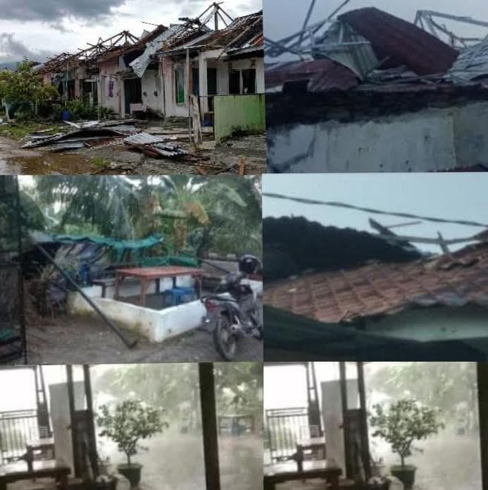 Pemkab Deli Serdang Lakukan Pendataan Warga Korban Puting Beliung di Tanjung Anom