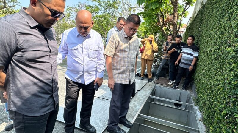 Restoran Lembur Kuring Medan Diduga Buang Limbah ke Drainase Sejak Berdiri, Komisi D DPRD Sumut Geram