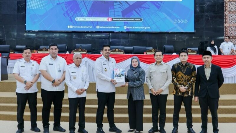 P-APBD Sumut 2026 Naik Rp1,67 Triliun