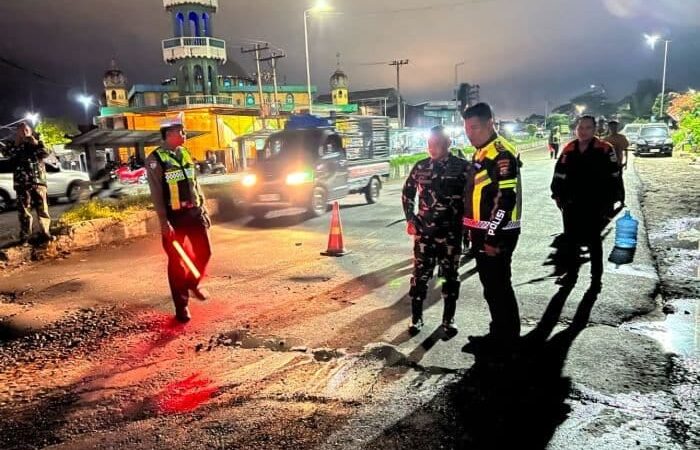 Perlintasan Rel Kampung Salam Belawan Mulai Diperbaiki