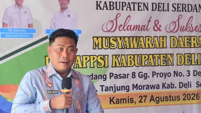 Pemkab Deli Serdang Dorong APPSI Ikut Menjaga Stabilitas Harga