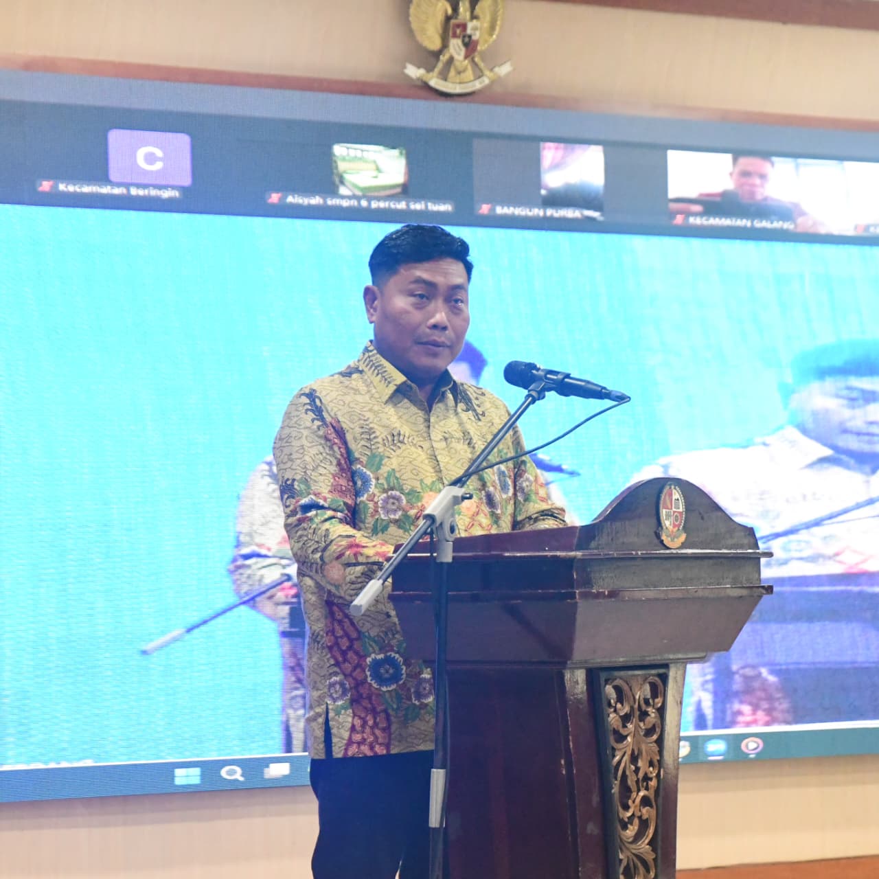Tindaklanjuti Aspirasi Pemuda, Lom Lom Suwondo Buka Musyawarah Pemuda untuk Pembangunan Deli Serdang