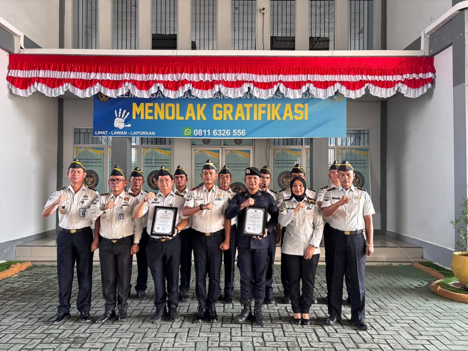 Lapas Kelas I Medan Beri Penghargaan Pegawai Teladan dan Peraih Juara Nasional Motoprix