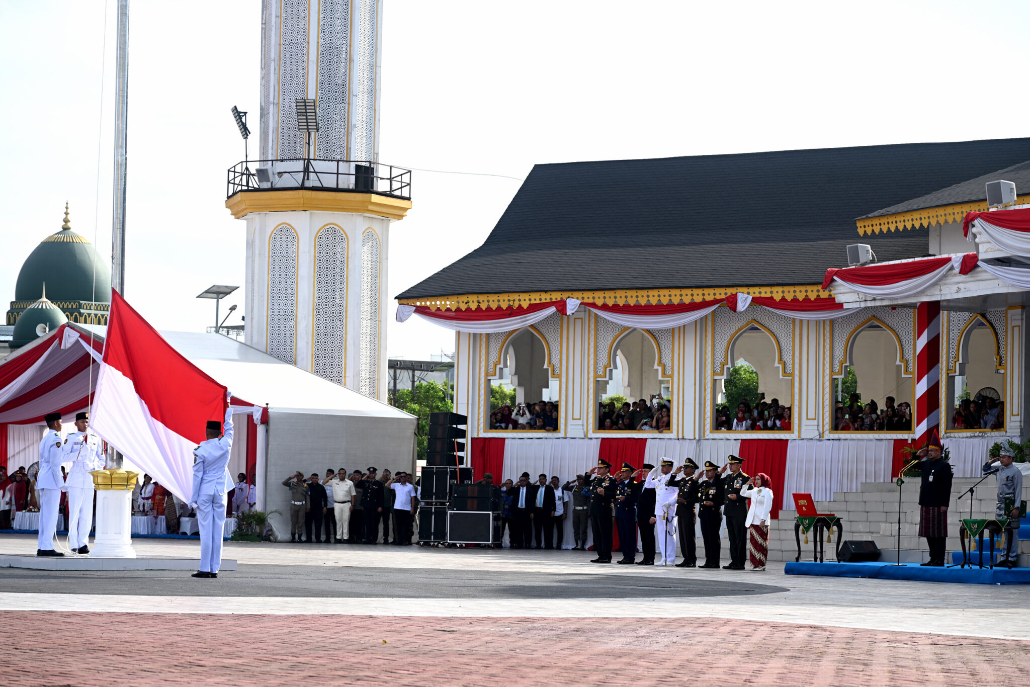 Gubernur Bobby Nasution: Kendalikan Inflasi dan Pemerataan Pembangunan Wujud Mengisi Kemerdekaan