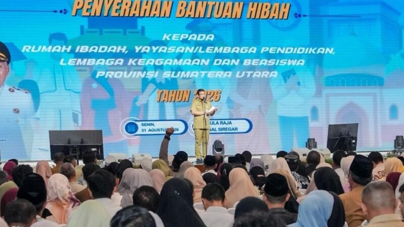 Bobby Nasution Minta Hibah Rumah Ibadah Minimal Rp250 Juta pada 2027