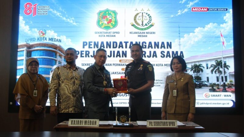 Kejari dan Sekretariat DPRD Medan Bangun Sinergi,  Pencegahan Risiko Hukum