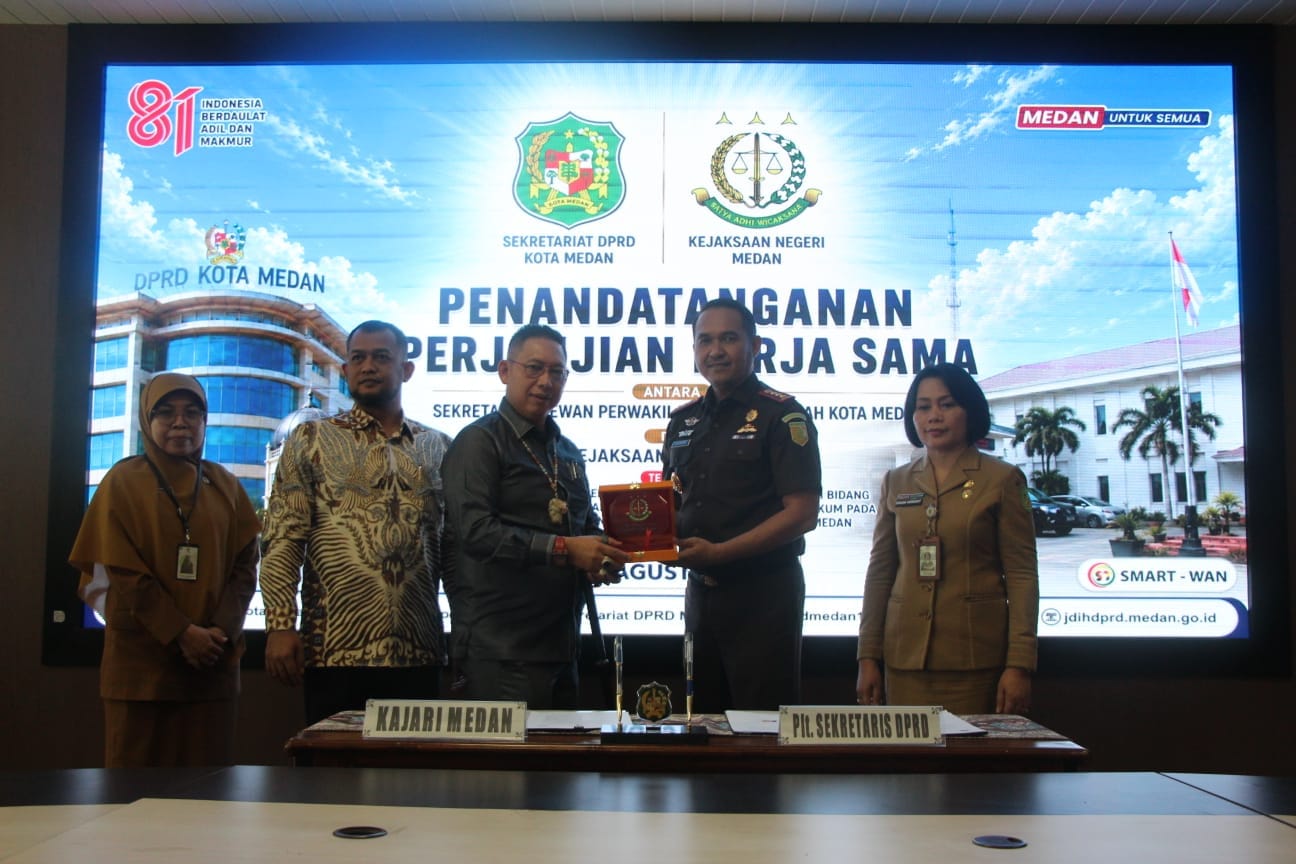 Kejari dan Sekretariat DPRD Medan Bangun Sinergi,  Pencegahan Risiko Hukum