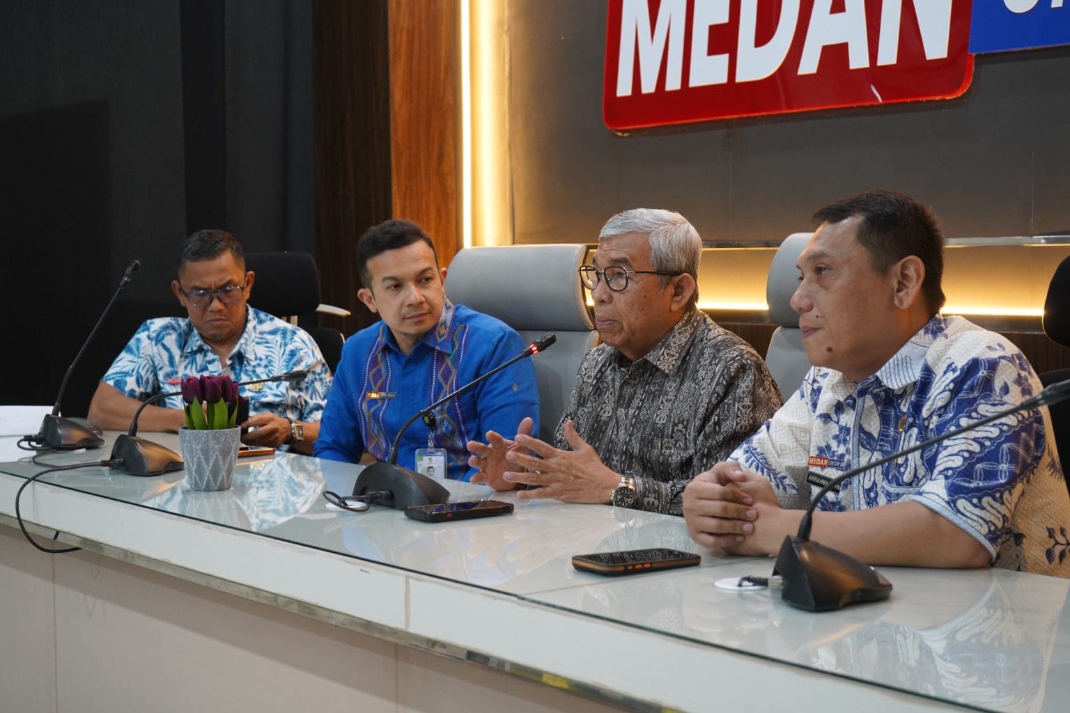 KI Sumut Visitasi Pemko Medan, Soroti Layanan Adminduk hingga Pajak Digital